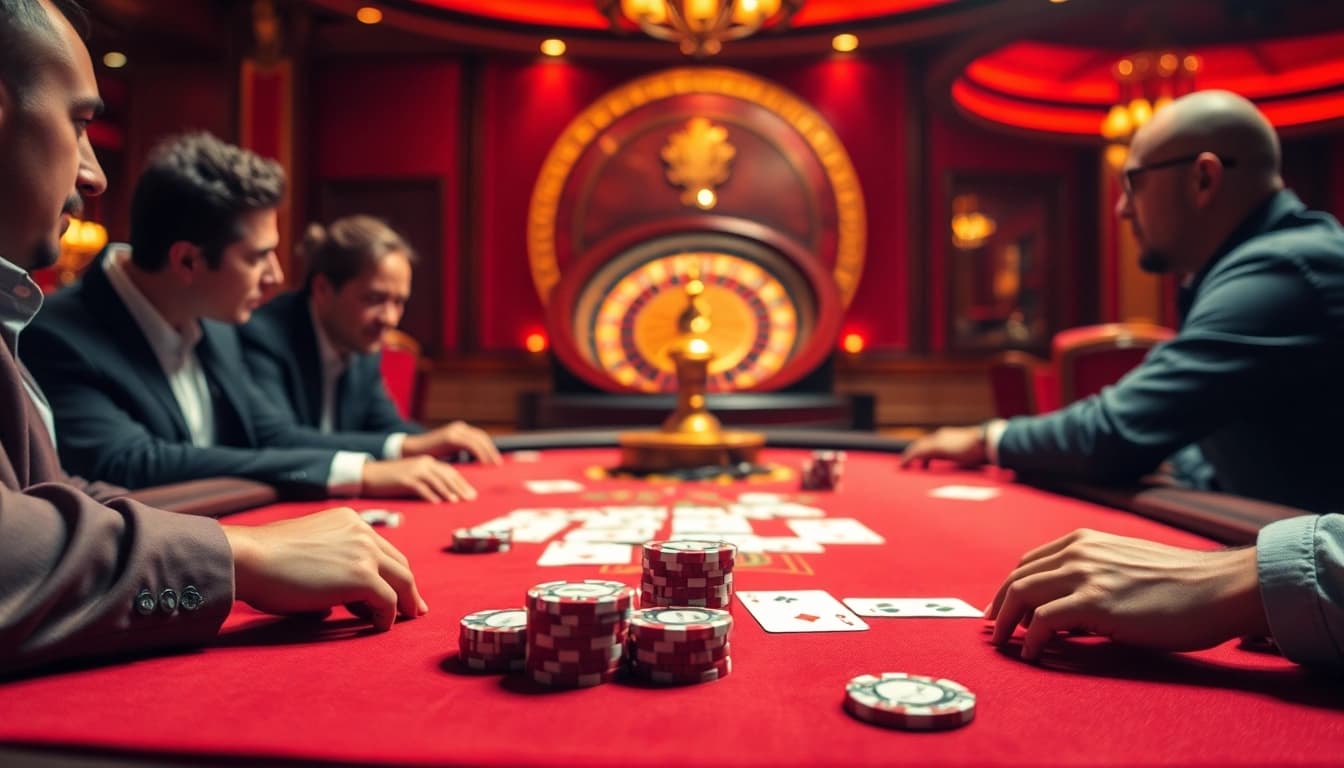 Experience the thrill of high-stakes gambling with exciting strategies using link S8 cards and chips.