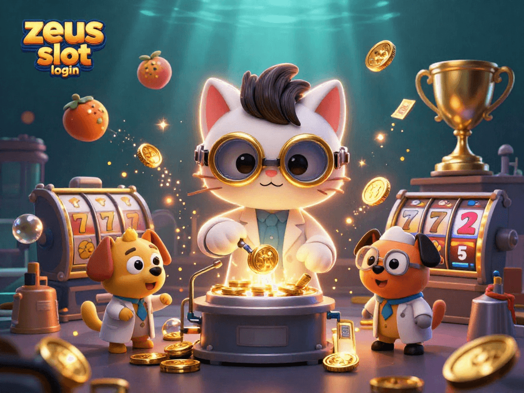 Mengakses zeus slot login dengan simbol menarik dari permainan slot yang penuh dengan visual menegangkan.