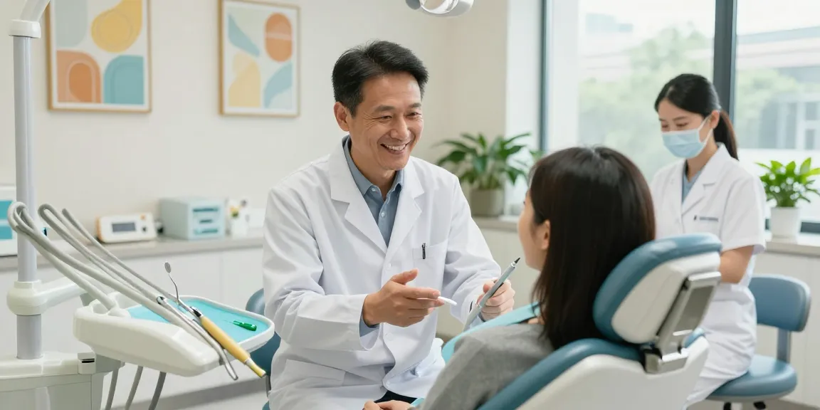 Visit your dentist for a comfortable and caring experience at the clinic.