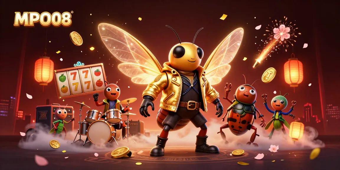 Experience MPO08’s vibrant casino atmosphere with engaging characters and dynamic game elements.