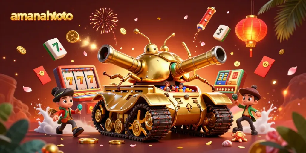 Menghadirkan pengalaman bermain seru di amanahtoto dengan suasana kasino mini di dalam tank emas