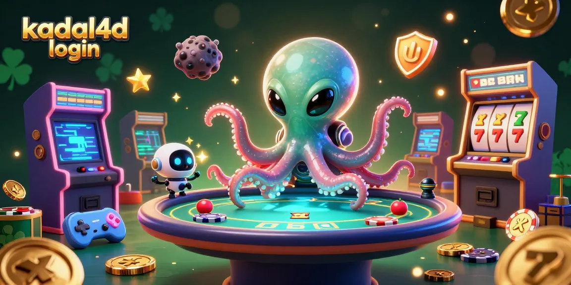 Mengakses fitur menarik kadal4d login dengan karakter kartun alien dan kasino digital berkualitas tinggi.