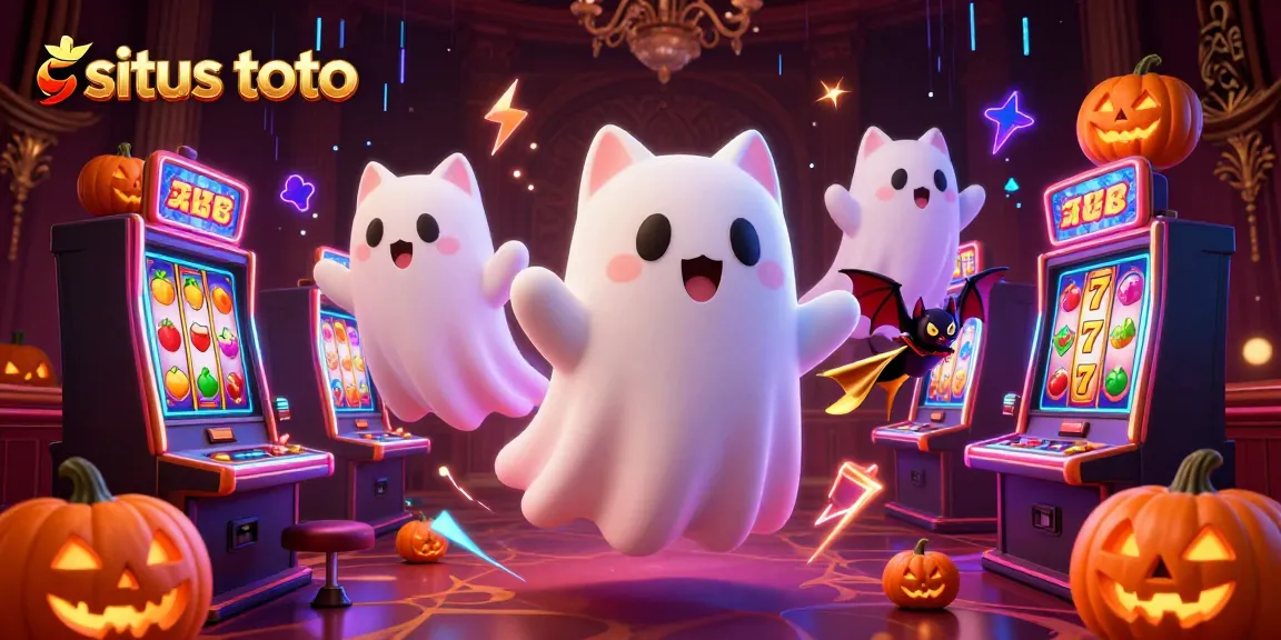 Rasakan keseruan bermain situs toto dengan kucing hantu dan slot mesin yang memukau.