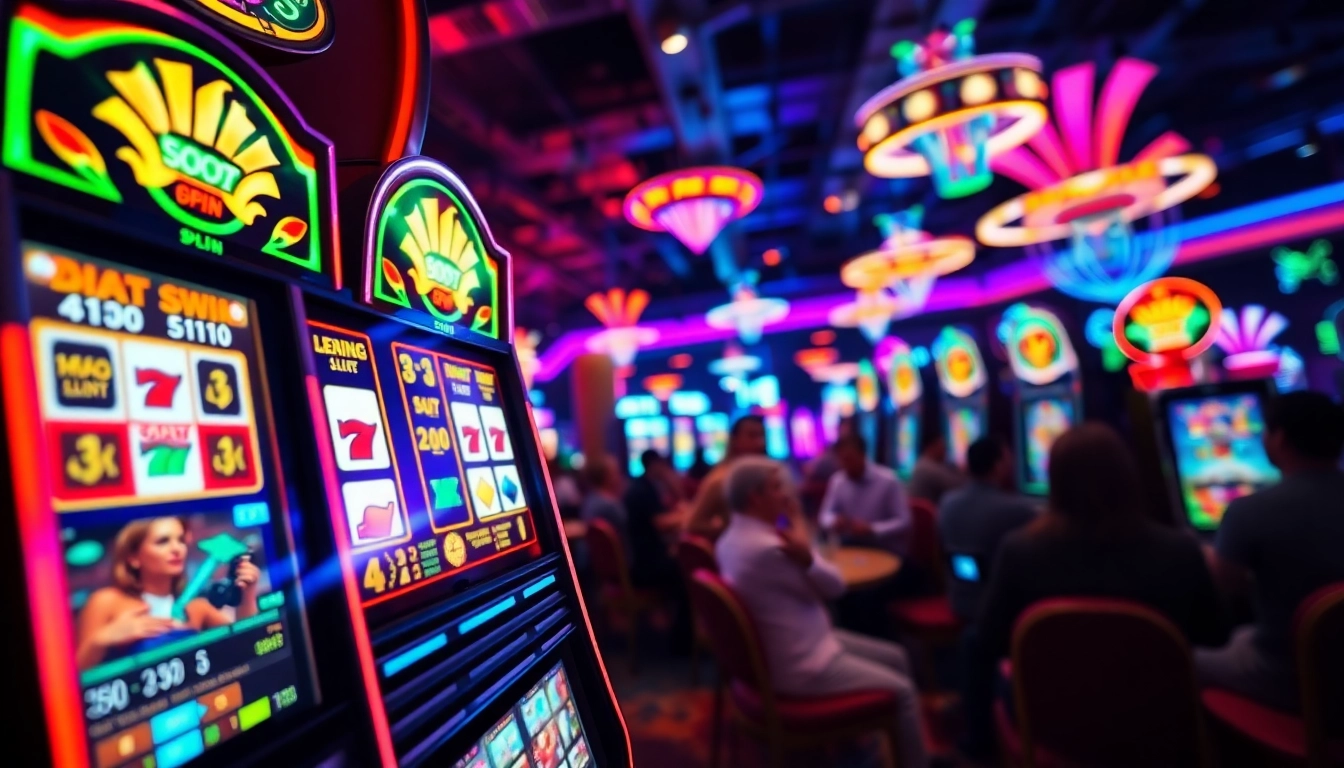 Menangkan jackpot dengan slot yang menarik di kasino yang megah.