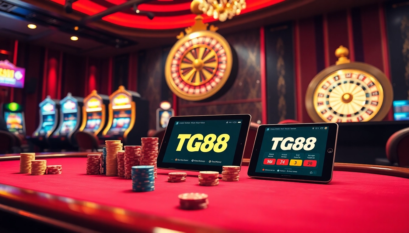 Experience online gaming excitement at https://tg88a.me/ with vibrant casino visuals and dynamic tables.