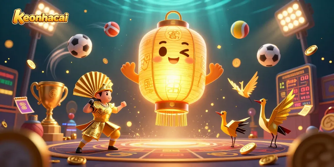 Place bets with keonhacai amidst a vibrant casino scene filled with dynamic sports activities.