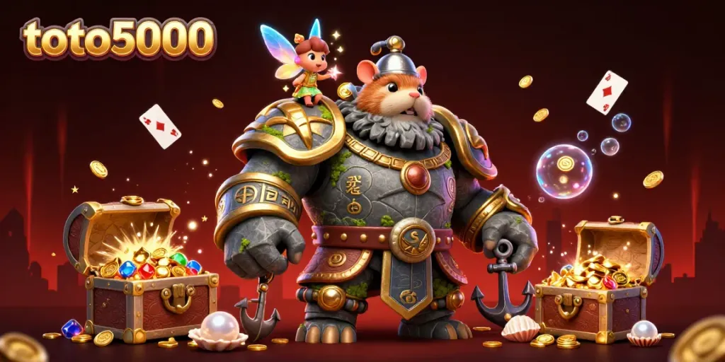 Experience winning excitement with toto5000 as you uncover treasures in this vibrant casino scene.