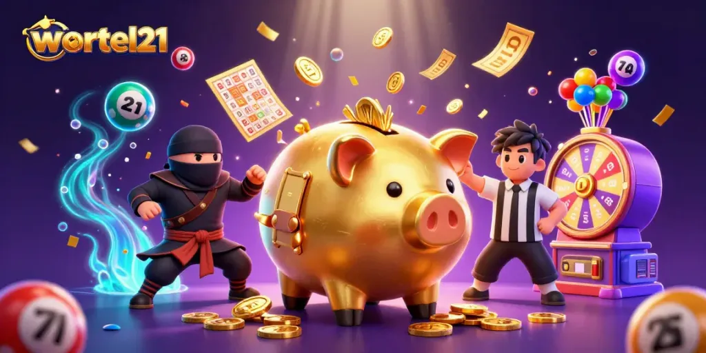 Menang cepat di wortel21 dikelilingi oleh bola lotere dan efek cuaca uang
