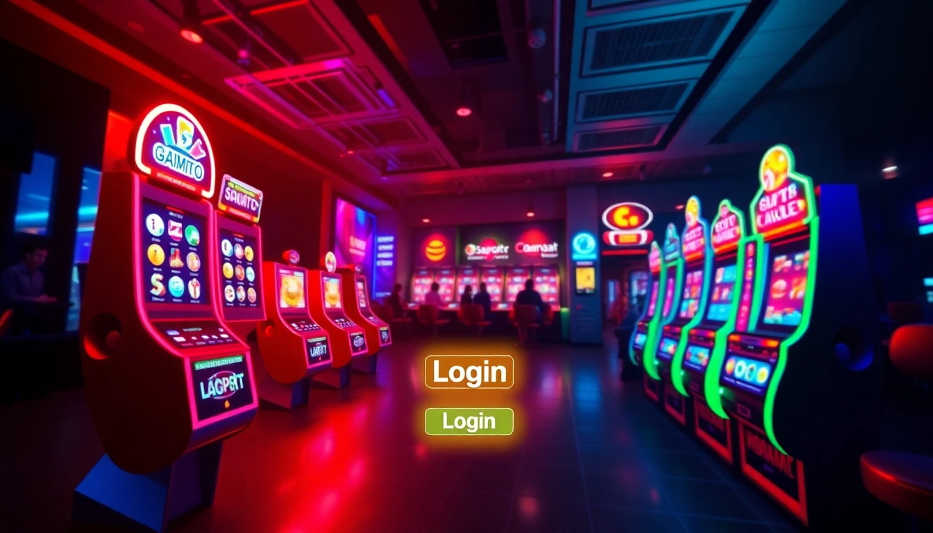 Asupantoto online gaming platform showcasing vibrant slot games and lottery options.
