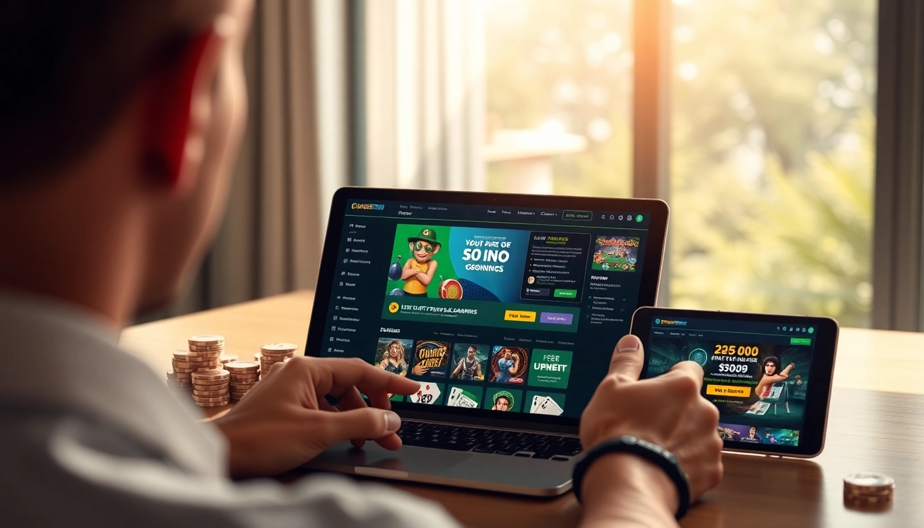 Discover top-rated online betting platforms at https://nhacaiuytinvl.com/ - a vibrant interface showcasing promotions.