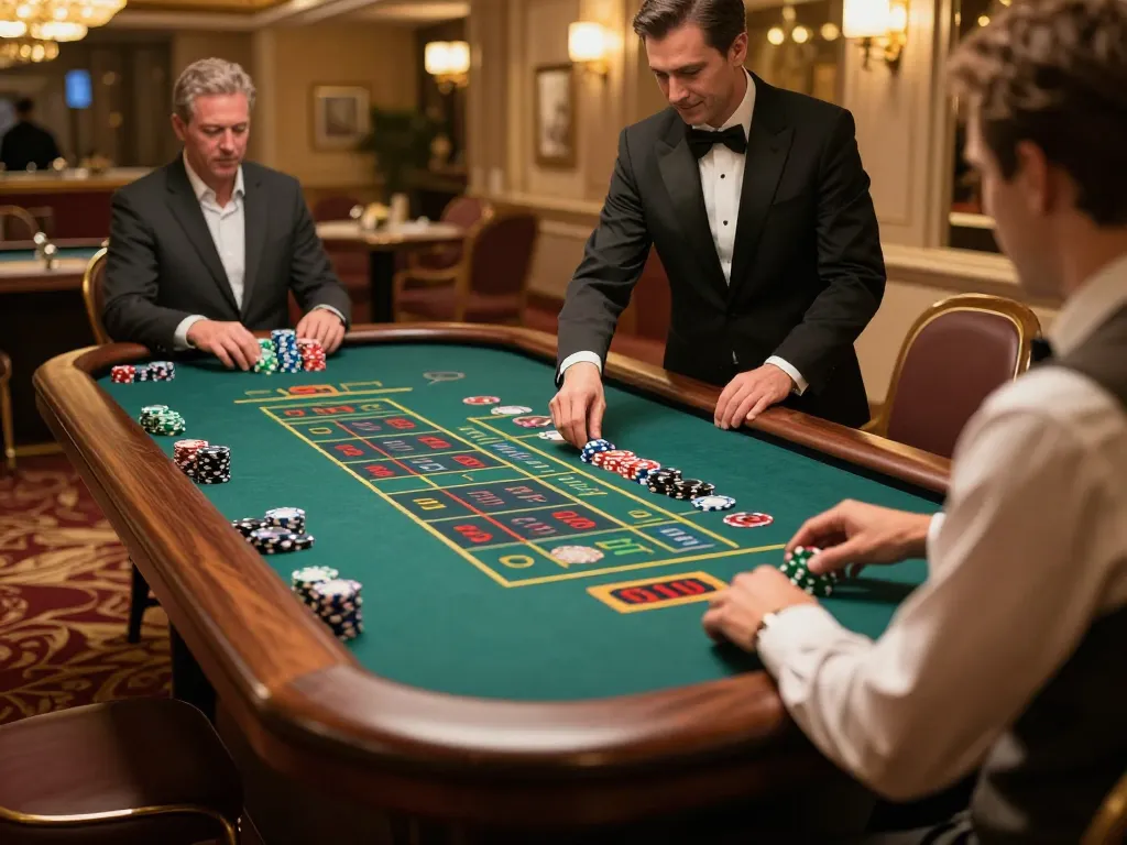 Experience thrilling roulette gameplay at Ga28's premium online casino with vibrant colors and excitement.