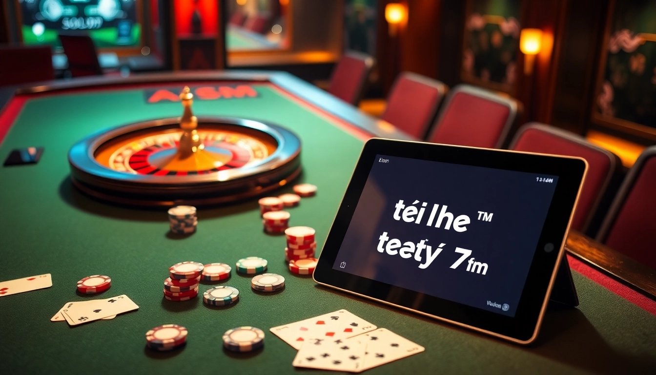 Experience high-stakes excitement with tỷ lệ trực tuyến 7m in a vibrant casino setting, featuring betting odds and chips.