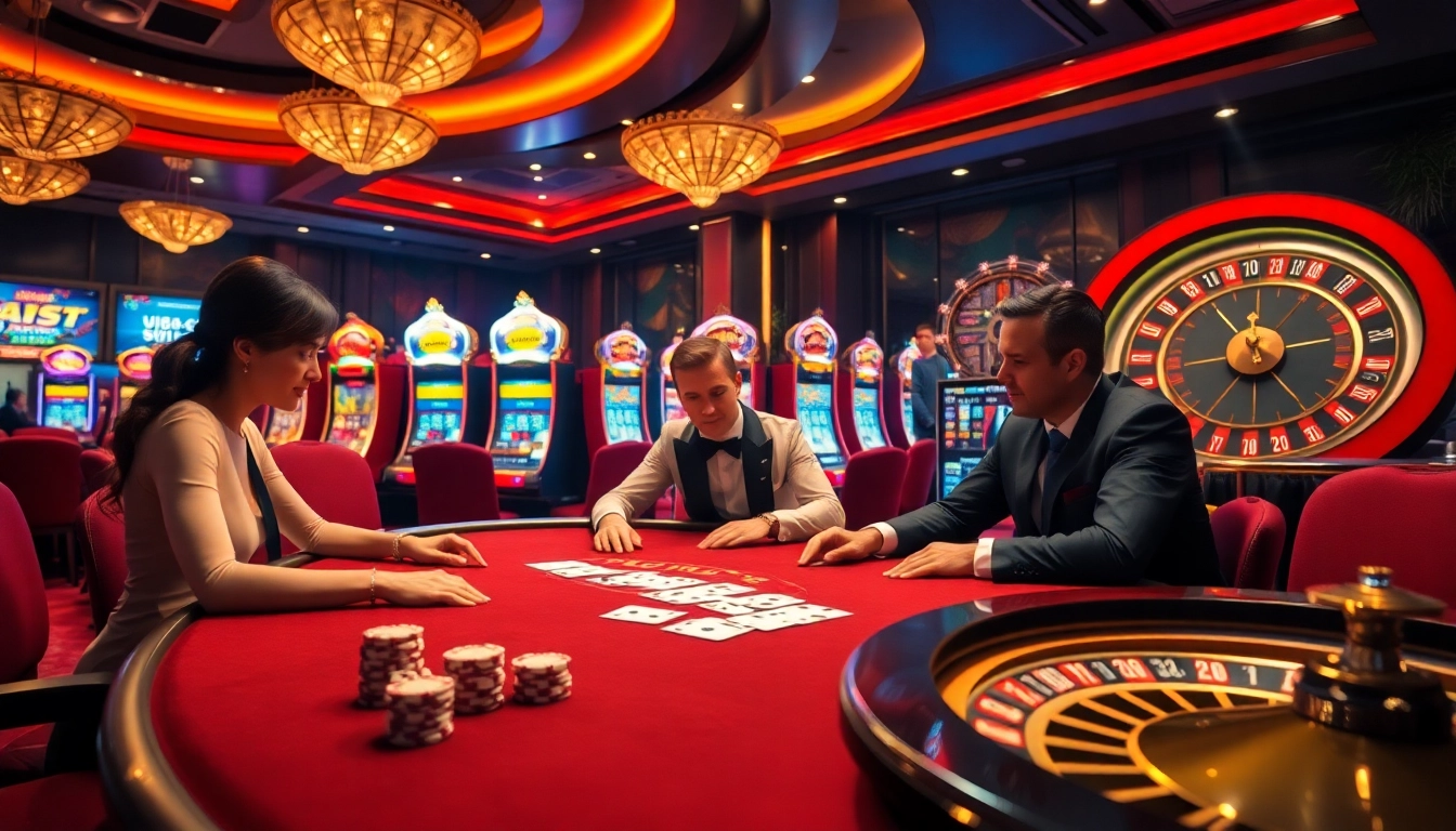 Experience the luxury of gambling at uu88 com with an engaging poker scene and vibrant casino elements.