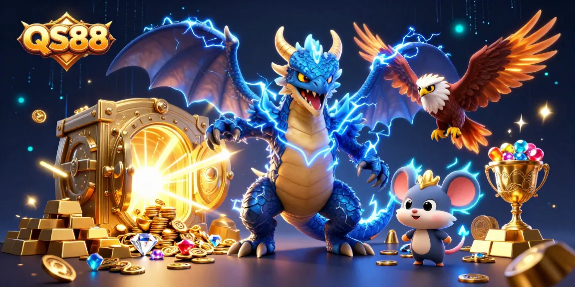 Experience thrilling moments with QS88, a vibrant casino adventure featuring exciting themed elements.