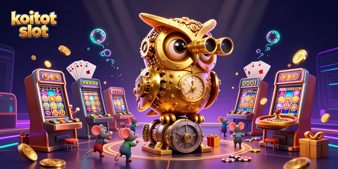 Bermain di koitot slot dengan berbagai simbol slot yang menarik dan suasana kasino yang mendebarkan.