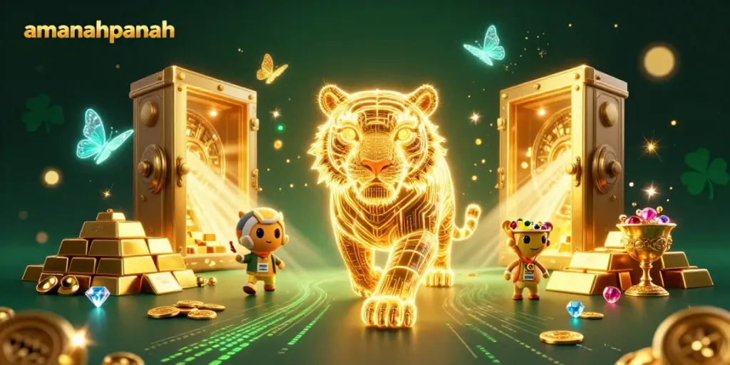 Menangkan hadiah besar dengan amanahpanah, menjelajahi dunia kasino virtual yang megah dan kaya harta!