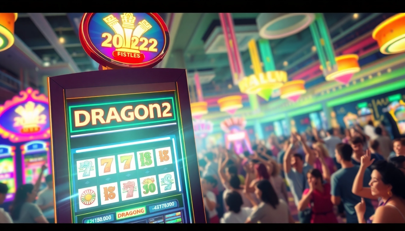 Menangkan jackpot di DRAGON222 slot dengan mesin slot yang bersinar.