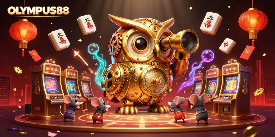 OLYMPUS88 nikmati keseruan permainan slot dengan ilustrasi menawan di kasino.