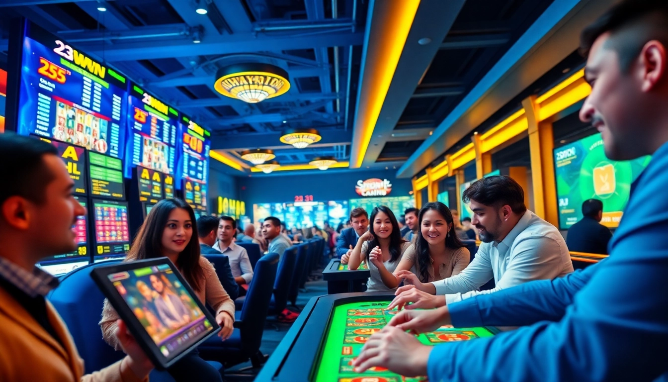 Experience dynamic gaming at 23WIN.COM with a vibrant casino interface designed for excitement and security.