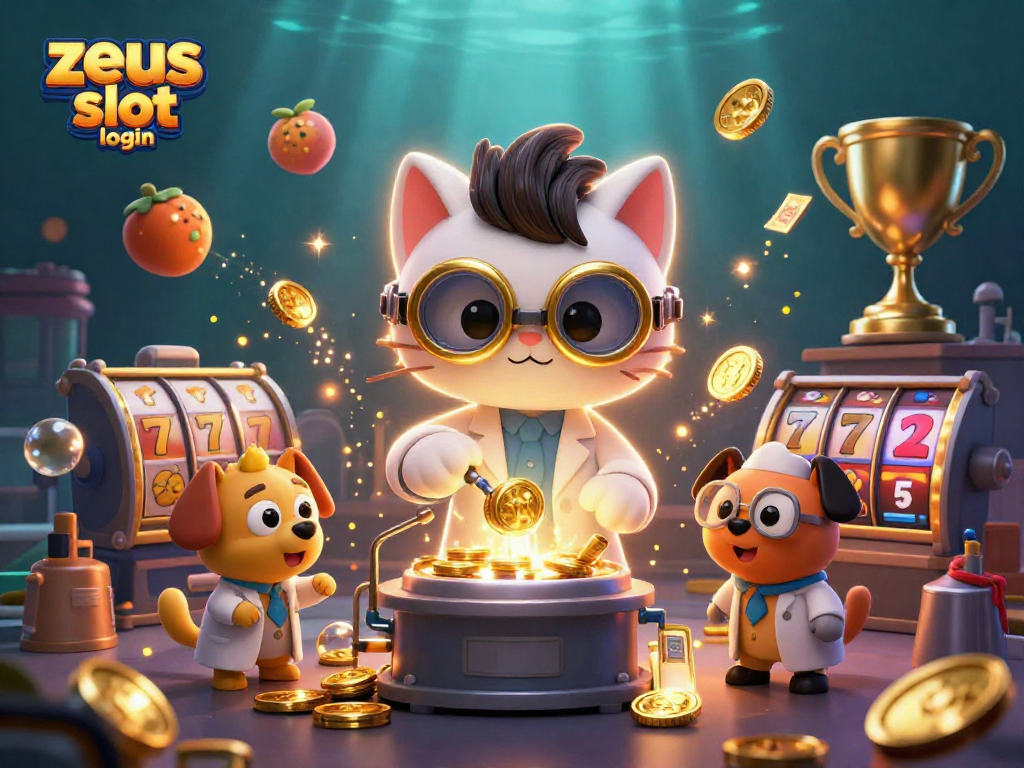 Mengakses zeus slot login dengan simbol menarik dari permainan slot yang penuh dengan visual menegangkan.
