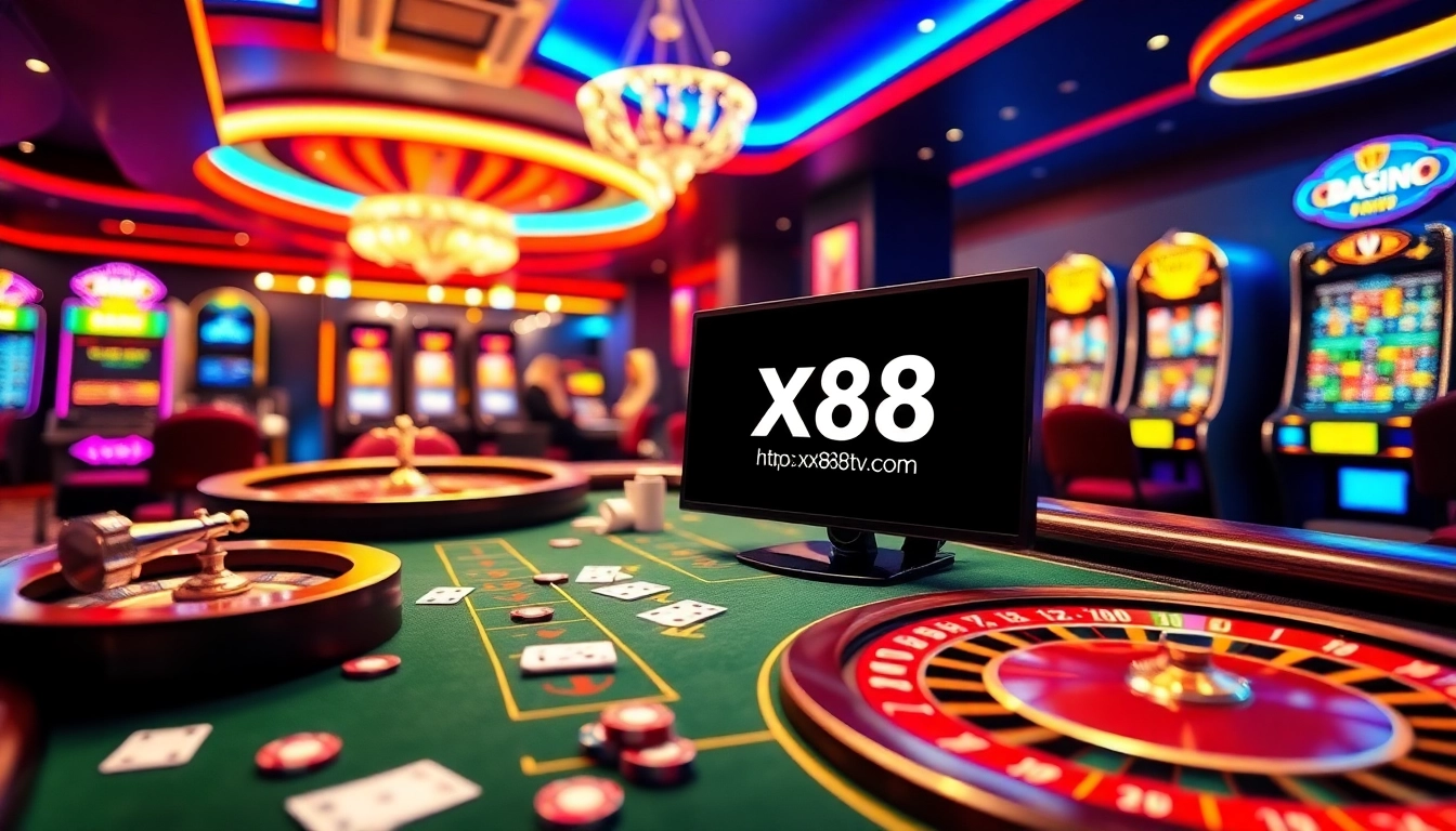 Experience the thrill of online gambling at https://xx88tv.com/, featuring vibrant casino games like blackjack and roulette.