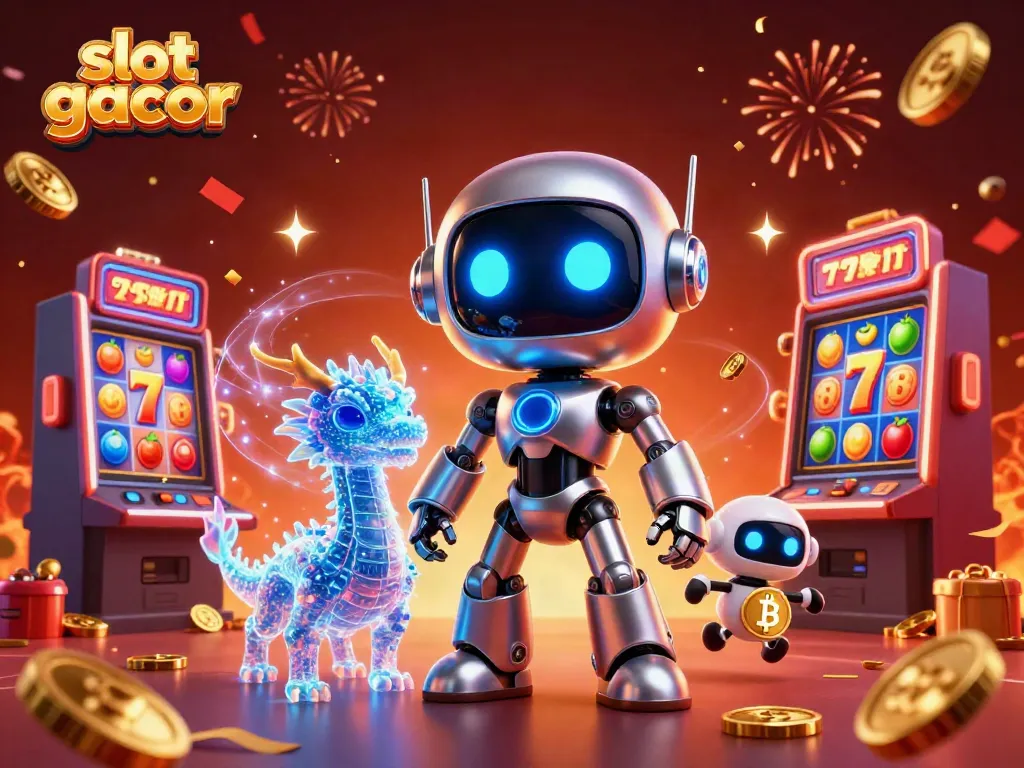 Experience thrilling slot gacor action with vibrant characters and dynamic casino elements.