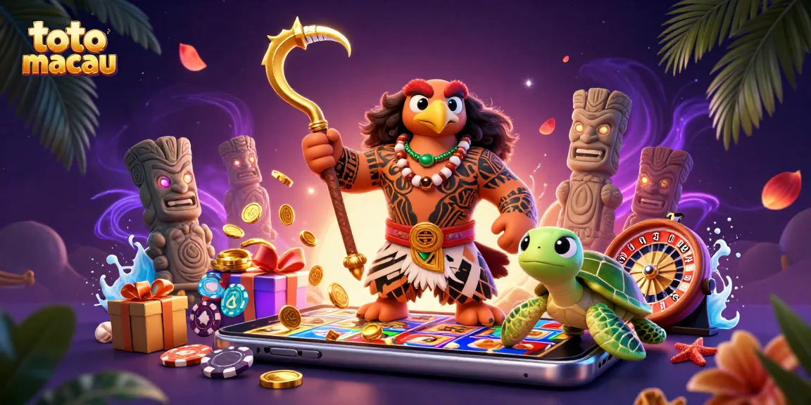 Engage in thrilling set with toto macau featuring vibrant scenes of casino games and characters in action.