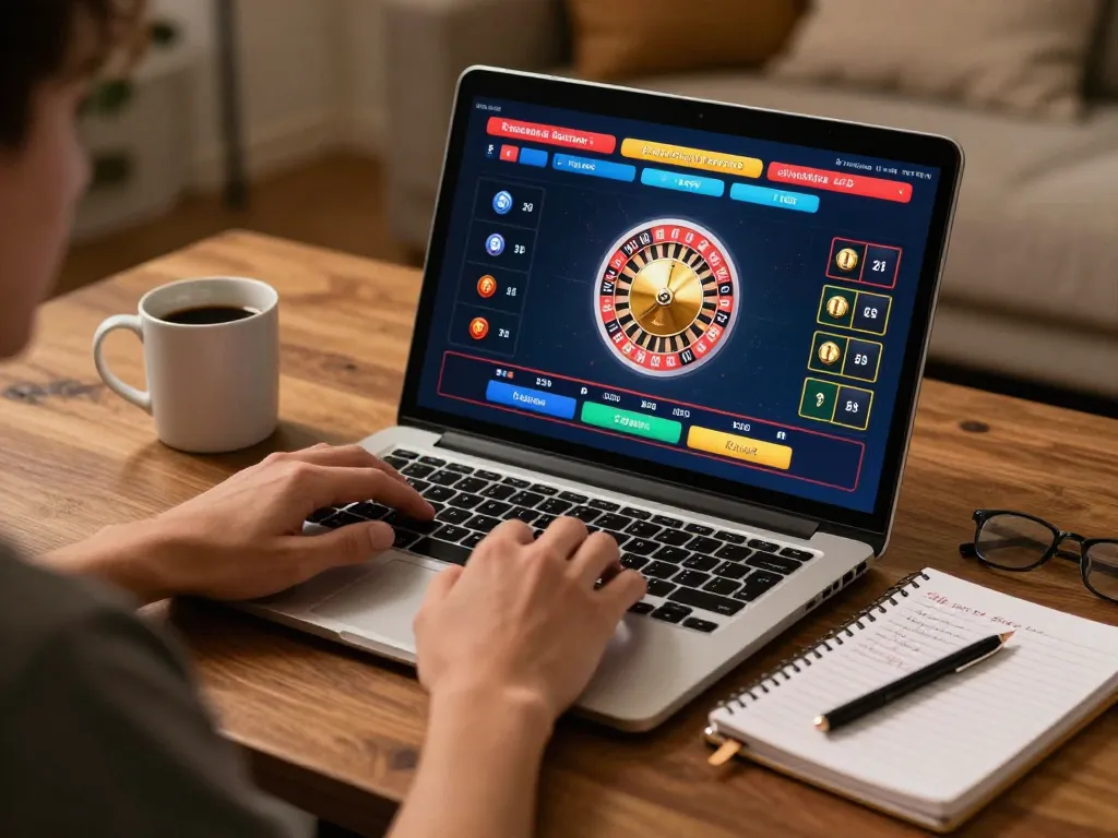 Player engaging in online casino gaming at https://gg88se.com/, showcasing responsible betting strategies.