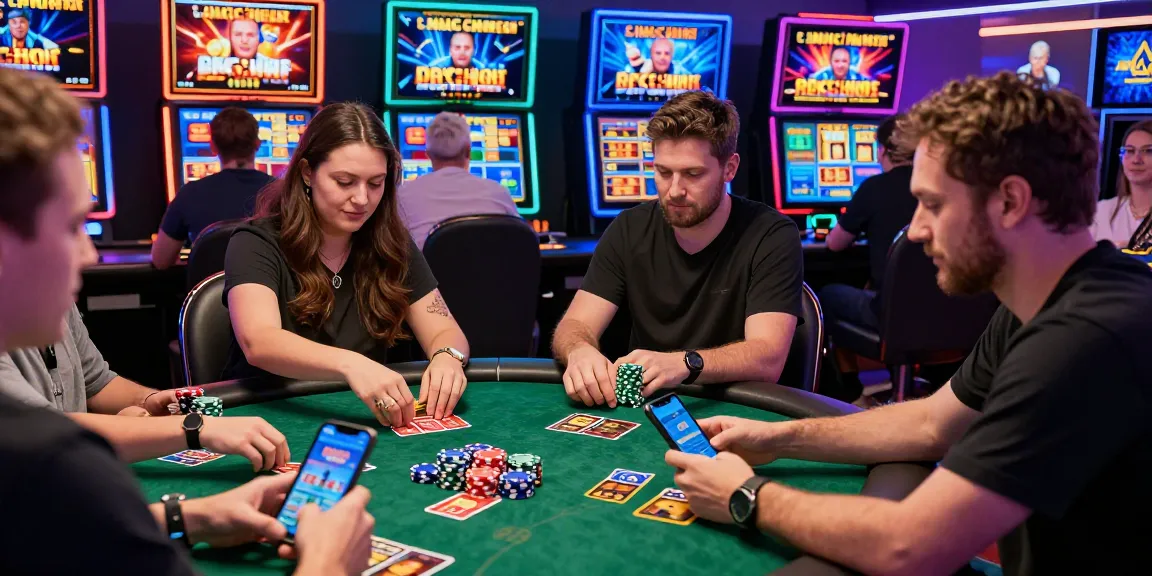 Pengalaman bermain di casino online abcwin386 dengan pemain beragam, permainan slot dan poker, serta suasana yang ceria.