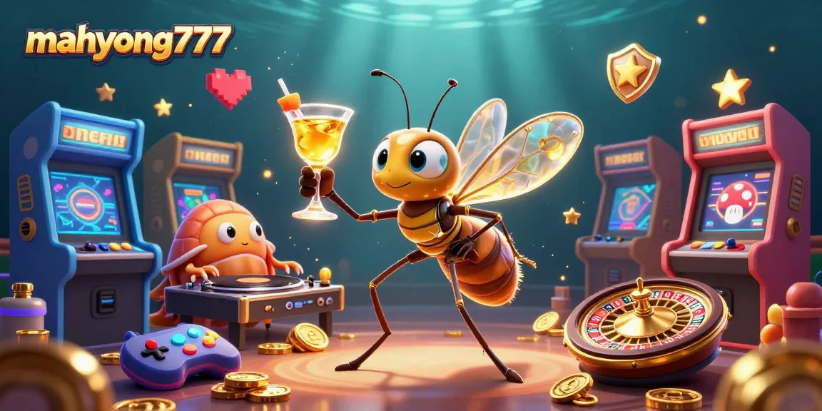 Experience thrilling gameplay at mahyong777 with vibrant casino elements and 3D characters in action.