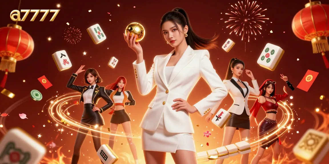 Engage in thrilling roulette action with a7777, featuring a stunning casino scene brimming with festive elements.