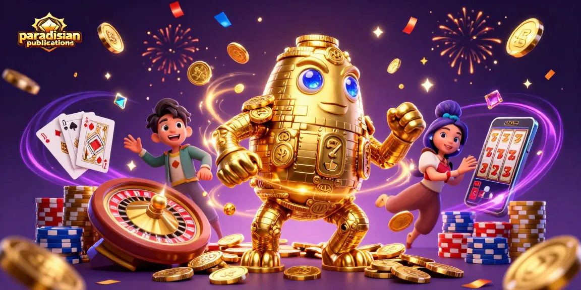 Engage with thrilling gaming moments at paradisianpublications featuring a golden golem.