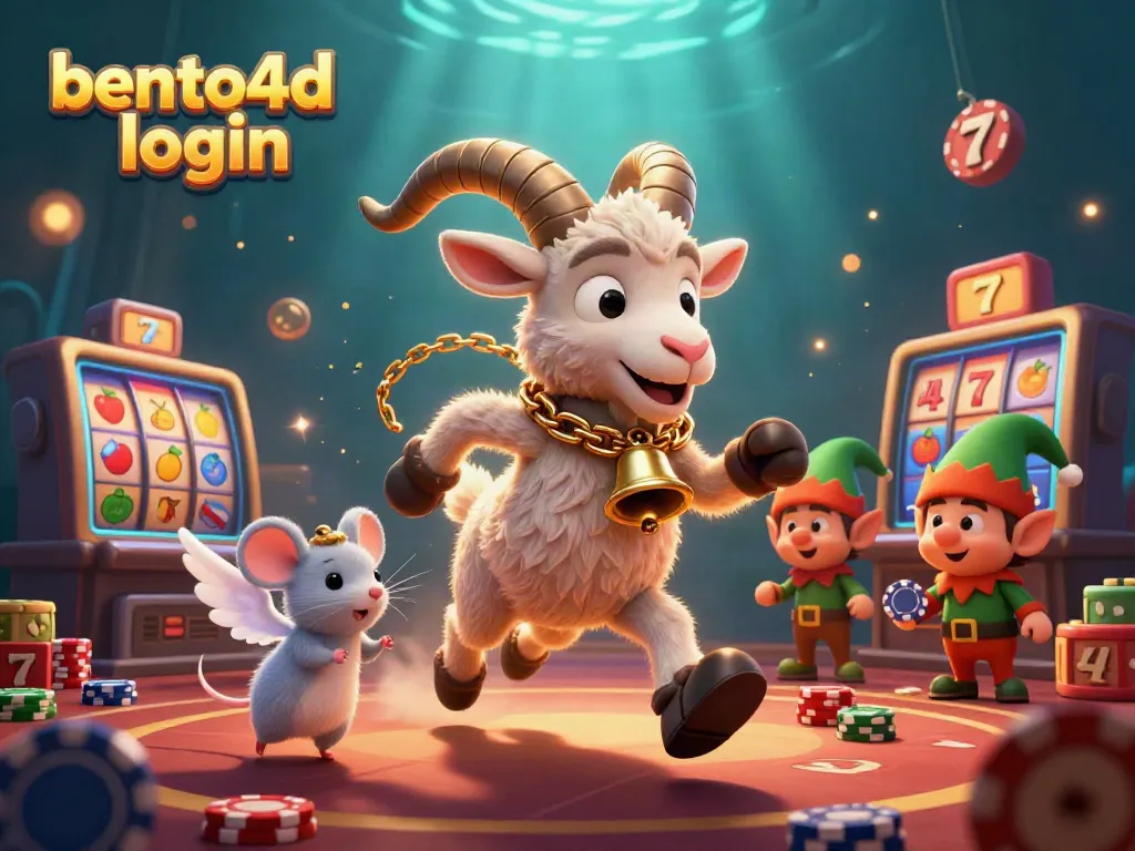 Engage in thrilling games with bento4d login in a festive horror casino scene filled with action.